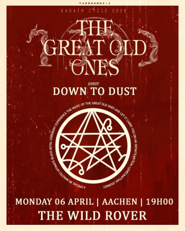 Flyer The Great Old Ones w/ Down to Dust