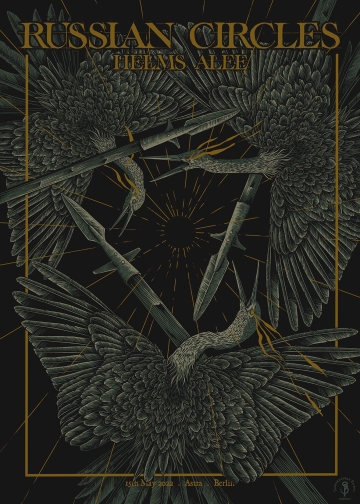 Flyer Russian Circles w/ Helms Alee