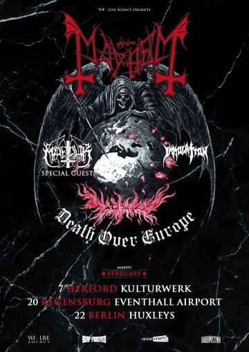Flyer Mayhem w/ Marduk & Immolation