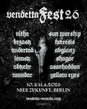 Flyer Vendetta Fest 2026