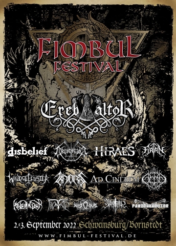 Flyer Fimbul Festival 2022