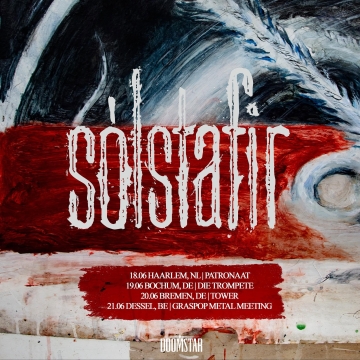 Flyer Sólstafir w/ Lazar