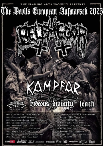 Flyer The Devils European Aufmarsch 2023