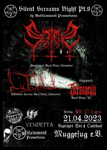Flyer Silent Screams Night Pt.9