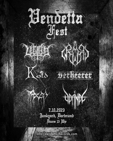 Flyer Vendetta Fest 2023