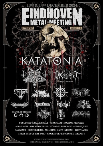 Flyer Eindhoven Metal Meeting 2024