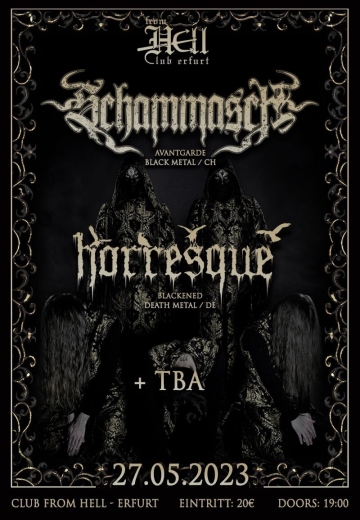 Flyer Schammasch w/ Horresque