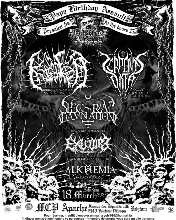 Flyer Black Khaos "Papy Birthday" Assault