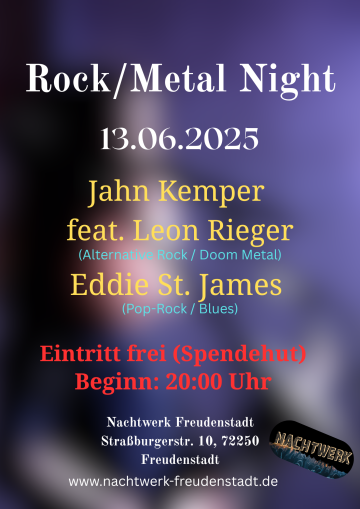 Flyer Rock/Metal Night