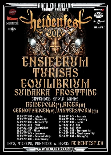 Flyer Heidenfest 2013 - Extended Show
