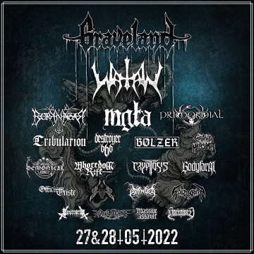 Flyer Graveland Festival 2022