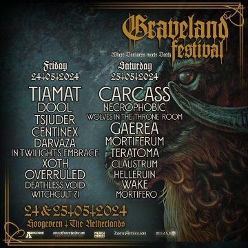 Flyer Graveland Festival 2024