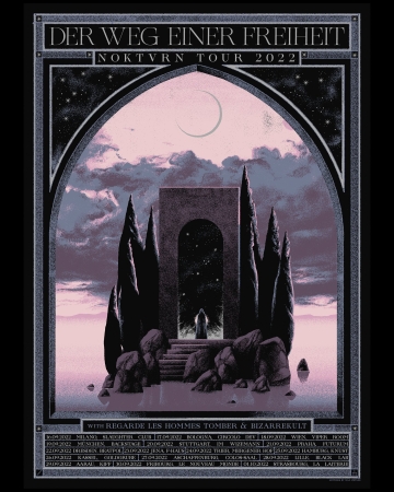 Flyer Der Weg einer Freiheit - Noctvrn Tour 2022