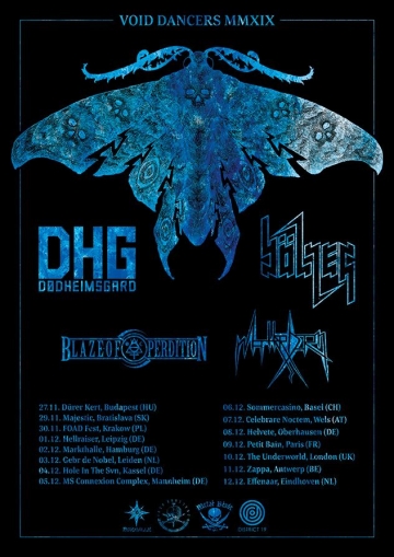 Flyer Dødheimsgard • Bölzer • Blaze of Perdition • Matterhorn