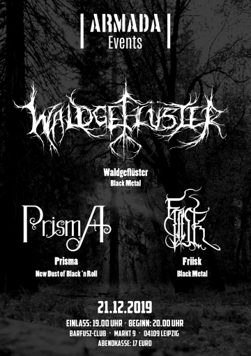 Flyer Waldgeflüster w/ Friisk & Prisma