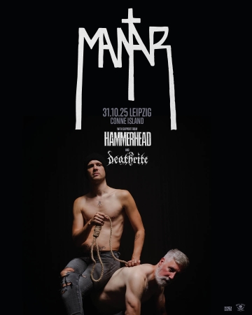 Flyer Mantar - Live in Leipzig 2025