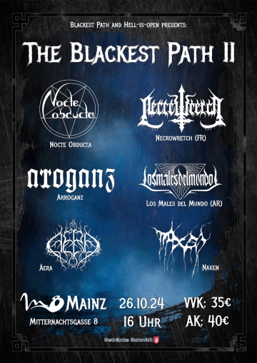 Flyer The Blackest Path II