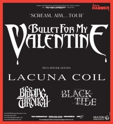 Flyer Bullet For My Valentine 2008