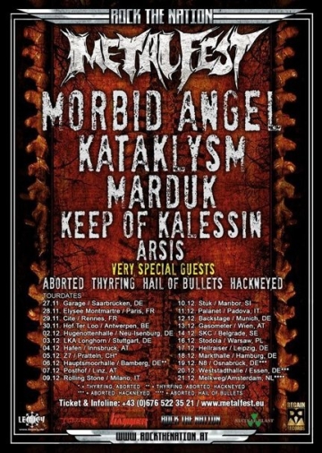 Flyer Metalfest 2008