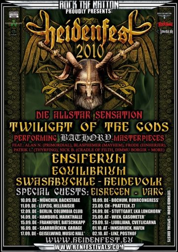 Flyer Heidenfest 2010