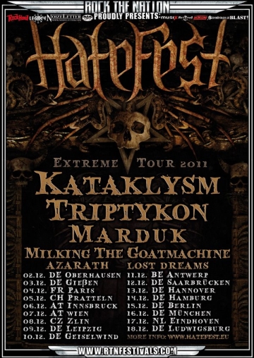Flyer Hatefest 2011
