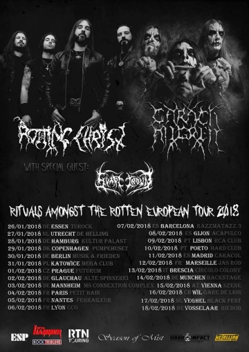 Flyer Rotting Christ / Carach Angren
