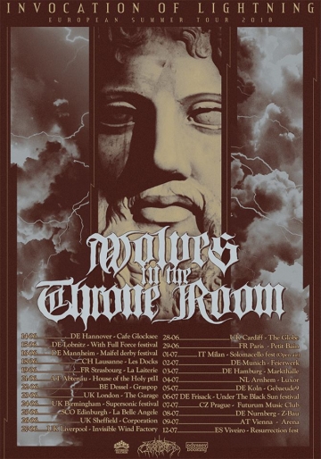 Flyer Wolves In The Throne Room