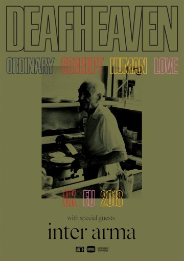 Flyer Deafheaven w/ Inter Arma