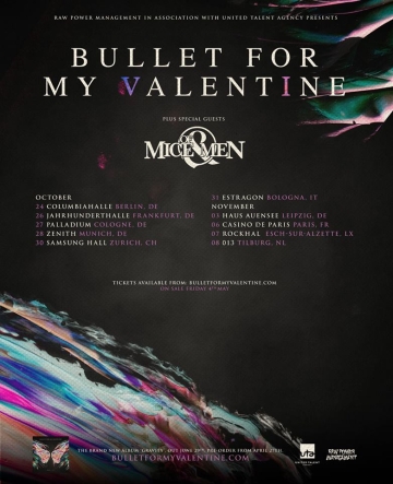 Flyer Bullet for My Valentine