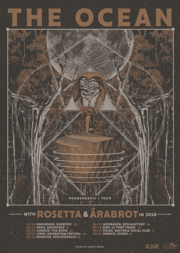 Flyer The Ocean / Rosetta / Årabrot