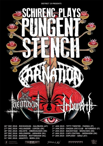 Flyer Schirenc Plays Pungent Stench