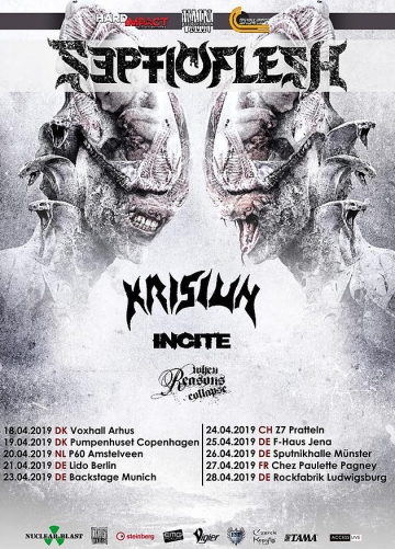 Flyer Septicflesh w/ Krisiun