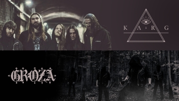 Flyer Karg w/ Groza - "Abstandskonzert"