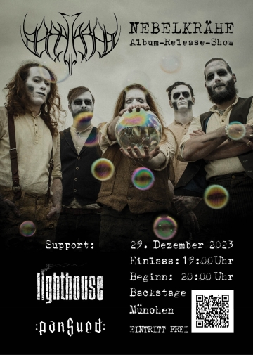 Flyer Nebelkrähe w/ Lighthouse & Pursued
