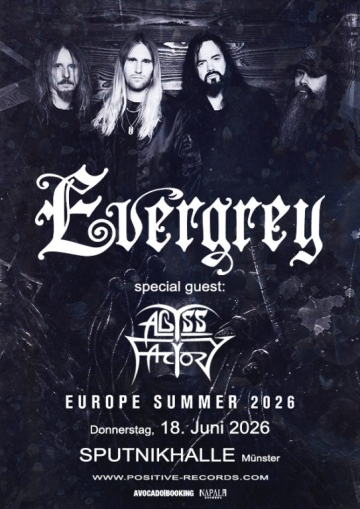 Flyer Evergrey w/ Abyss Factory