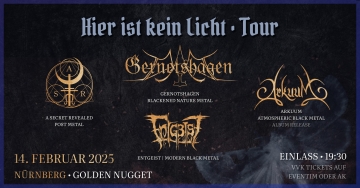Flyer Gernotshagen w/ A Secret Revealed & Arkuum & Entgeist