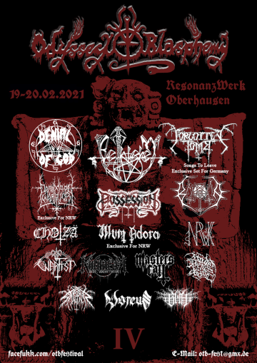 Flyer Odyssey To Blasphemy IV