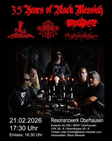 Flyer 35 Years of Black Messiah