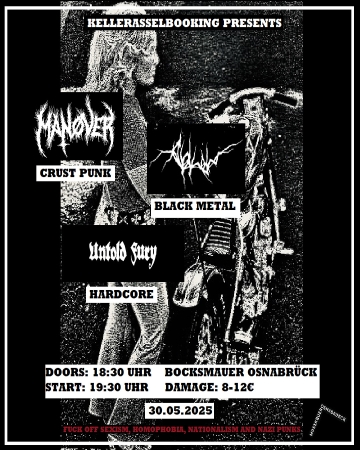 Flyer Abkehr + Untold Fury + Manøver