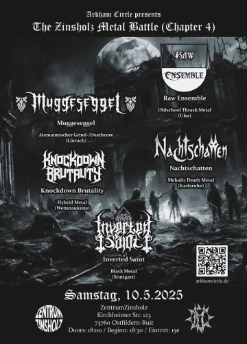Flyer The Zinsholz Metal Battle Pt. 4
