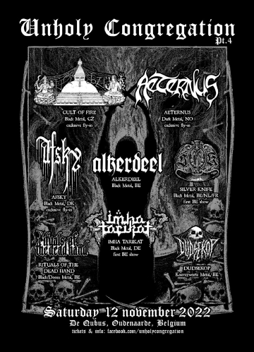 Flyer Unholy Congregation - Part 4