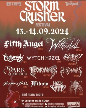 Flyer Storm Crusher Festival 2024