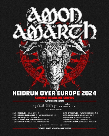 Flyer Amon Amarth w/ Insomnium & Kanonenfieber