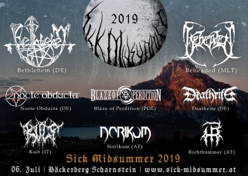 Flyer Sick Midsummer 2019