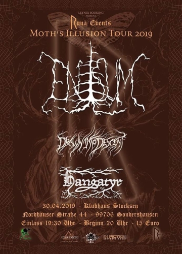 Flyer Enisum / Drawn Into Descent / Hangatyr