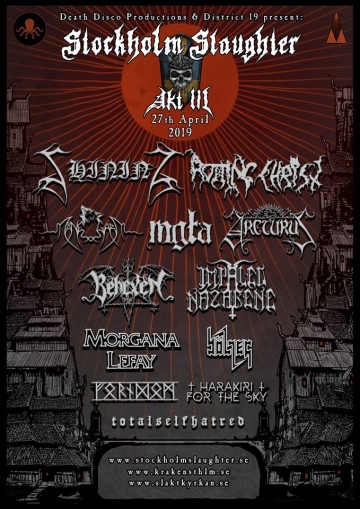Flyer Stockholm Slaughter: Akt III