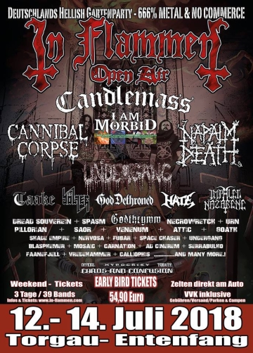 Flyer In Flammen Open Air 2018