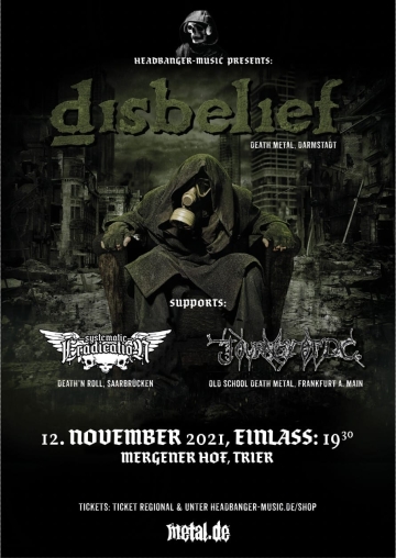 Flyer Disbelief w/ Systematic Eradication & Journey of D.C.
