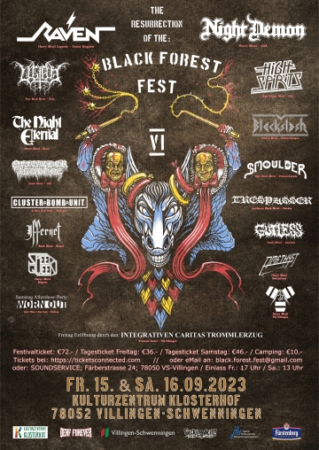 Flyer Black Forest Fest VI