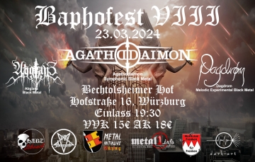 Flyer Baphofest VIII